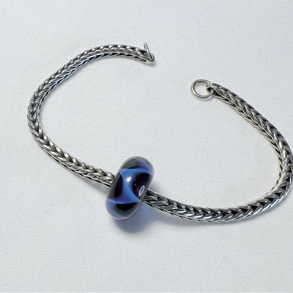 Trollbeads Purple Wave Bead - Picture 3 of 3